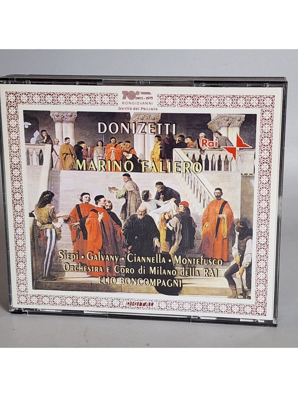Donizetti: Marino Faliero - Siepi, Galvany, Cianella - Elio Boncompagni 2xCD